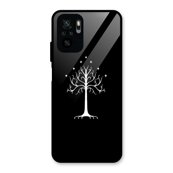 Magic Tree Glass Back Case for Redmi Note 10