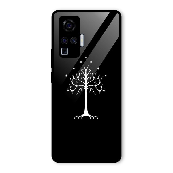 Magic Tree Glass Back Case for Vivo X50 Pro