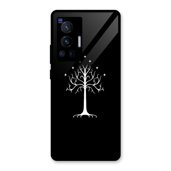 Magic Tree Glass Back Case for Vivo X70 Pro