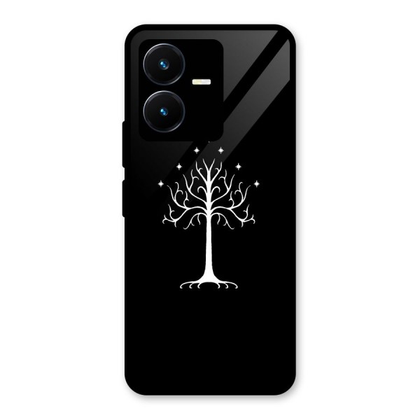 Magic Tree Glass Back Case for Vivo Y22