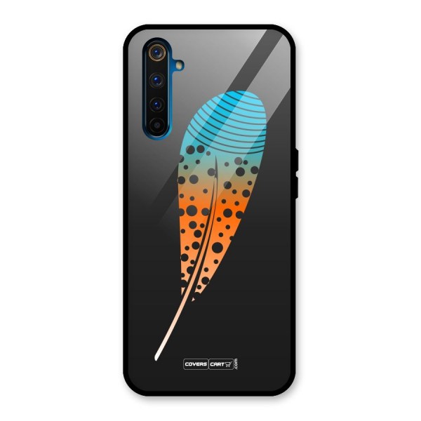 Magical Feather Glass Back Case for Realme 6 Pro