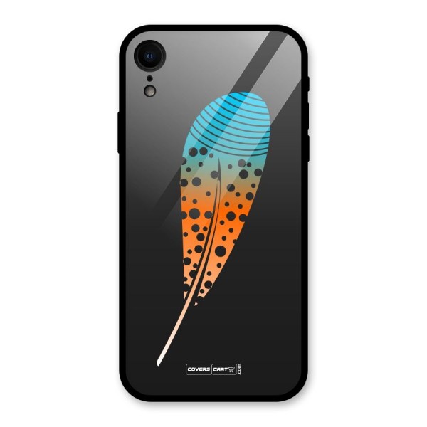 Magical Feather Glass Back Case for XR