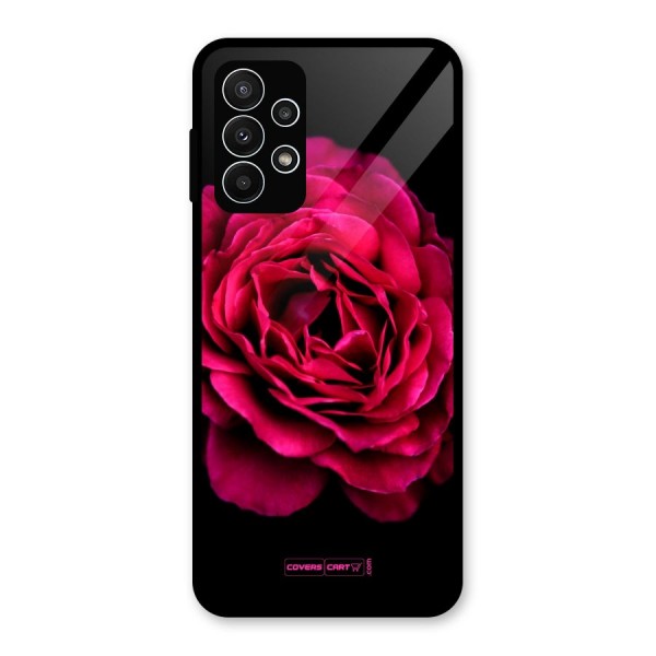 Magical Rose Glass Back Case for Galaxy A23