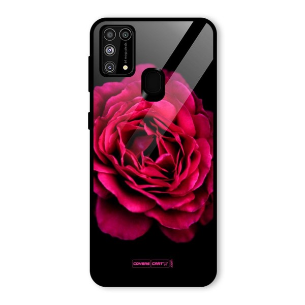 Magical Rose Glass Back Case for Galaxy F41