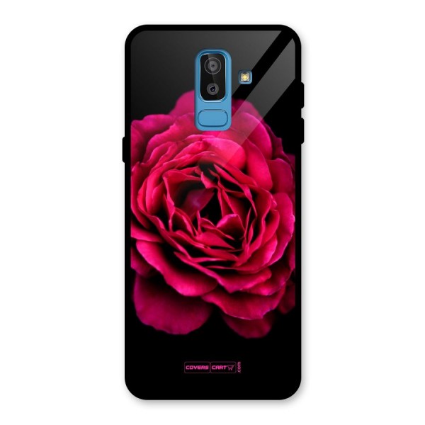 Magical Rose Glass Back Case for Galaxy J8