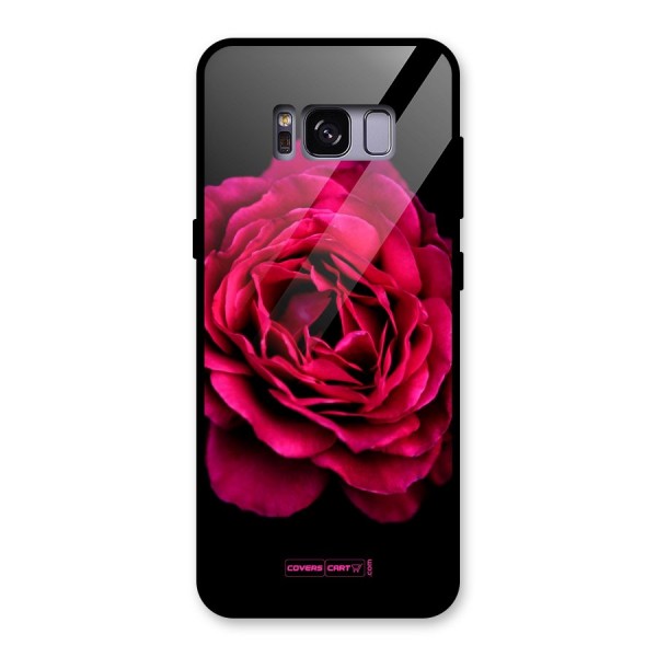 Magical Rose Glass Back Case for Galaxy S8