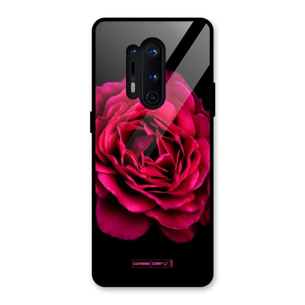 Magical Rose Glass Back Case for OnePlus 8 Pro