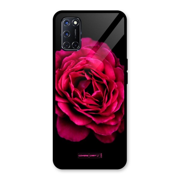 Magical Rose Glass Back Case for Oppo A52