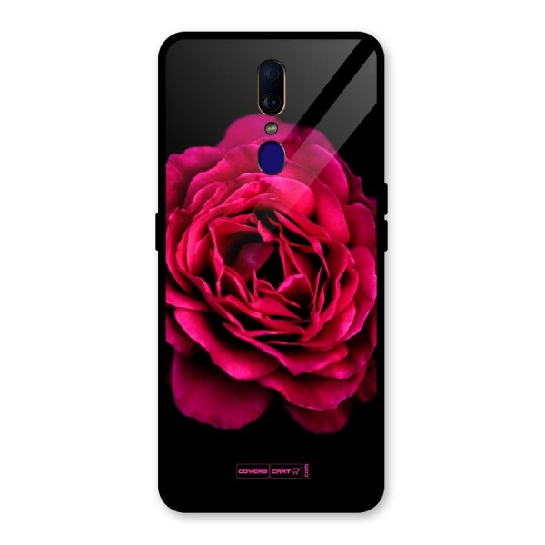 Magical Rose Glass Back Case for Oppo F11