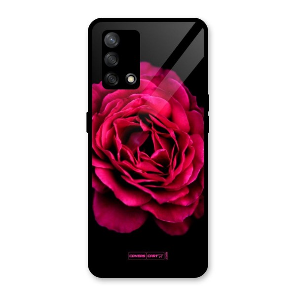 Magical Rose Glass Back Case for Oppo F19