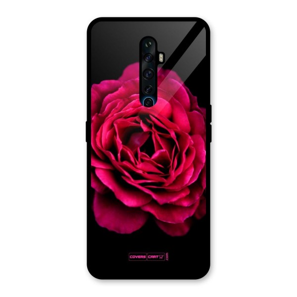 Magical Rose Glass Back Case for Oppo Reno2 Z