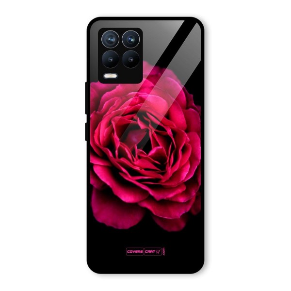 Magical Rose Glass Back Case for Realme 8 Pro