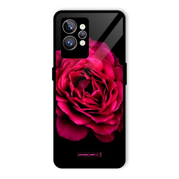 Magical Rose Glass Back Case for Realme GT2 Pro