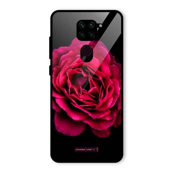 Magical Rose Glass Back Case for Redmi Note 9