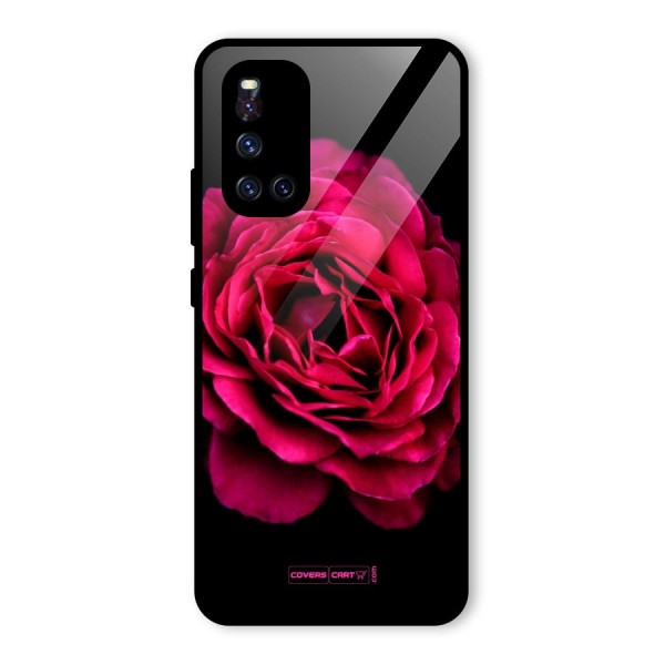 Magical Rose Glass Back Case for Vivo V19