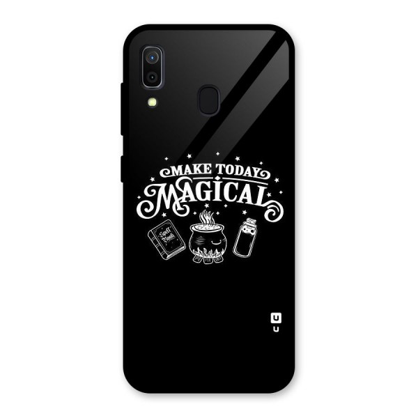 Make Today Magical Glass Back Case for Galaxy A30