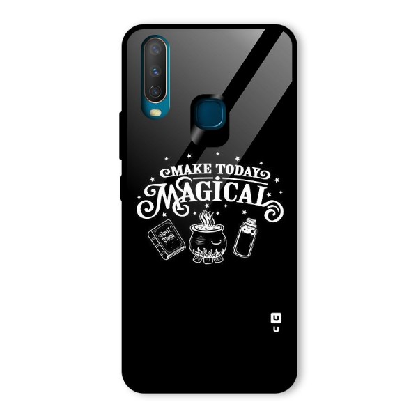 Make Today Magical Glass Back Case for Vivo Y12