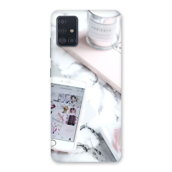 Make Up And Phone Back Case for Galaxy A51