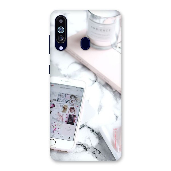 Make Up And Phone Back Case for Galaxy A60