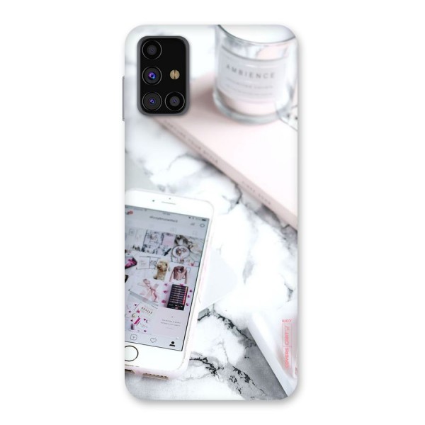 Make Up And Phone Back Case for Galaxy M31s