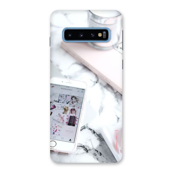 Make Up And Phone Back Case for Galaxy S10