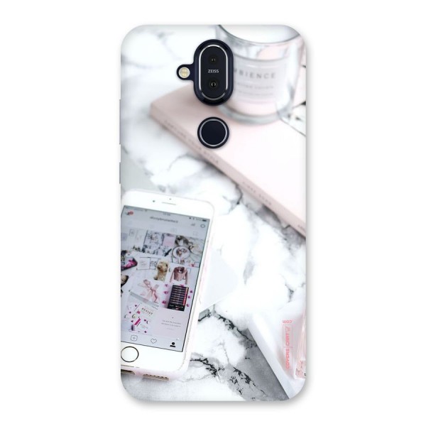 Make Up And Phone Back Case for Nokia 8.1