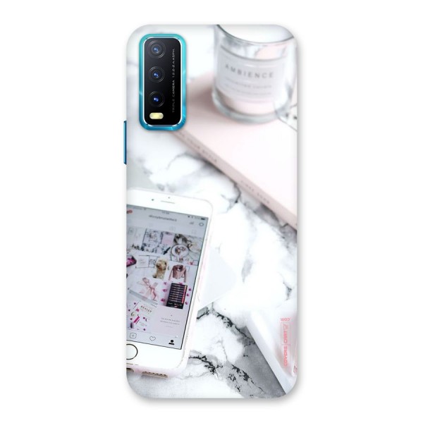 Make Up And Phone Back Case for Vivo Y20