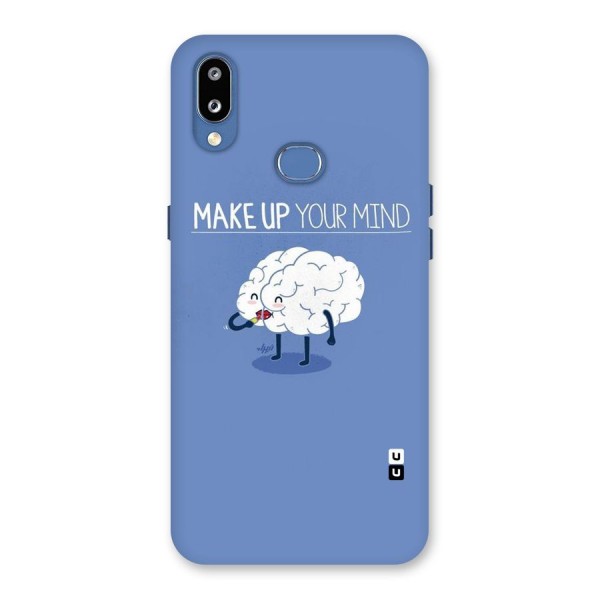 Makeup Your Mind Back Case for Galaxy M01s