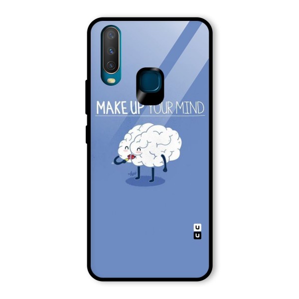 Makeup Your Mind Glass Back Case for Vivo Y12