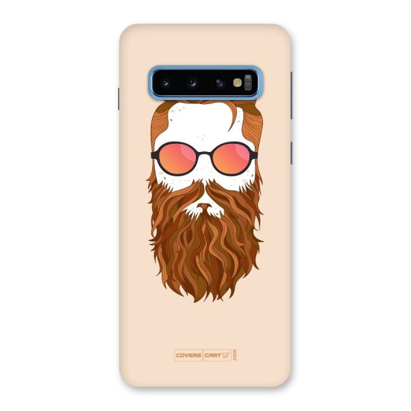 Man in Beard Back Case for Galaxy S10