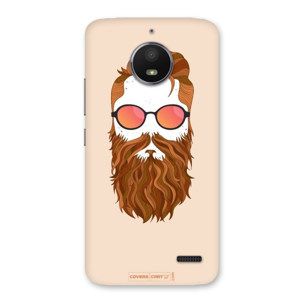 Man in Beard Back Case for Moto E4