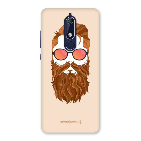 Man in Beard Back Case for Nokia 5.1