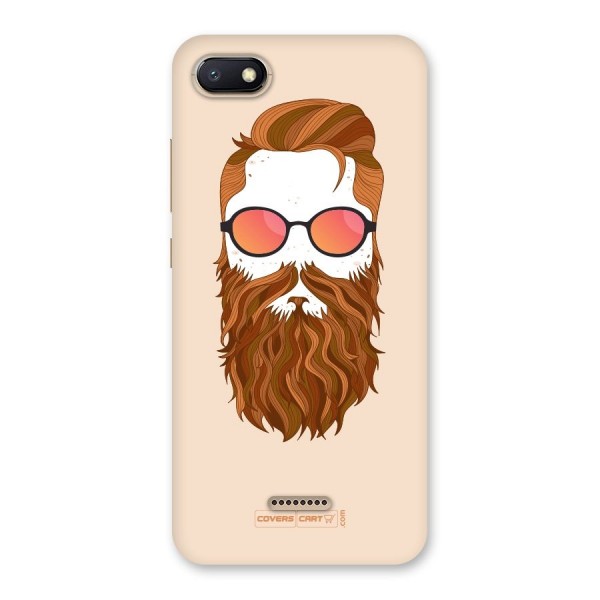 Man in Beard Back Case for Redmi 6A