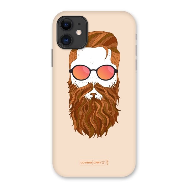 Man in Beard Back Case for iPhone 11