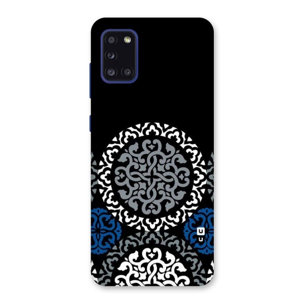 Mandala Circle Pattern Back Case for Galaxy A31