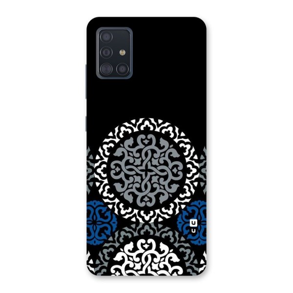 Mandala Circle Pattern Back Case for Galaxy A51