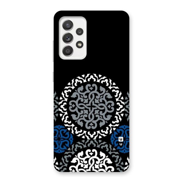 Mandala Circle Pattern Back Case for Galaxy A52