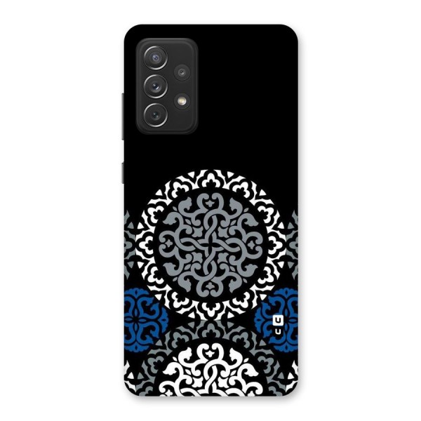 Mandala Circle Pattern Back Case for Galaxy A72