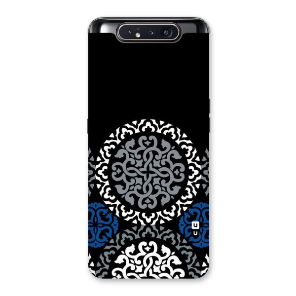 Mandala Circle Pattern Back Case for Galaxy A80