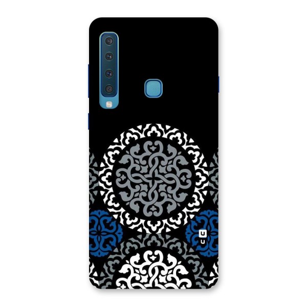 Mandala Circle Pattern Back Case for Galaxy A9 (2018)