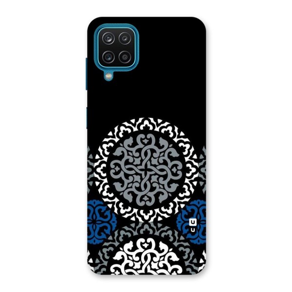 Mandala Circle Pattern Back Case for Galaxy F12