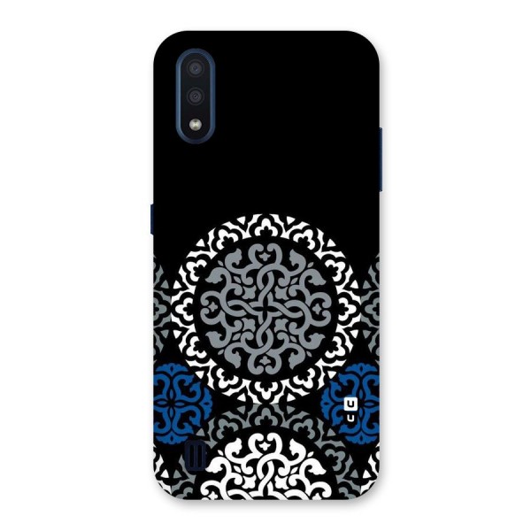 Mandala Circle Pattern Back Case for Galaxy M01