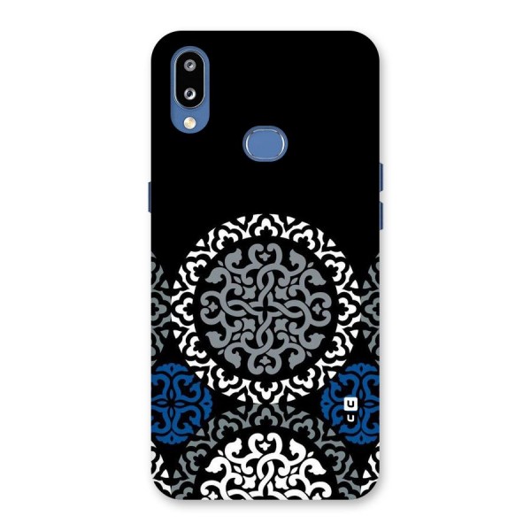 Mandala Circle Pattern Back Case for Galaxy M01s