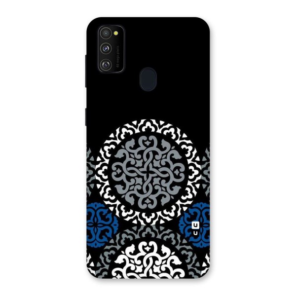 Mandala Circle Pattern Back Case for Galaxy M21