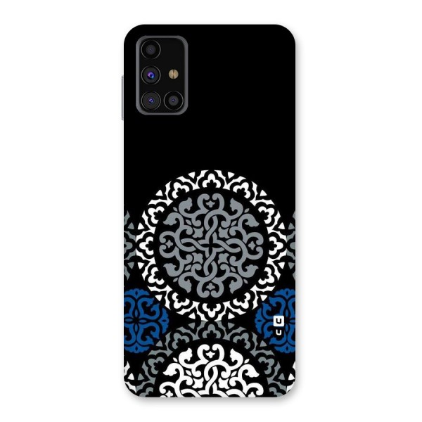 Mandala Circle Pattern Back Case for Galaxy M31s