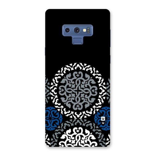 Mandala Circle Pattern Back Case for Galaxy Note 9