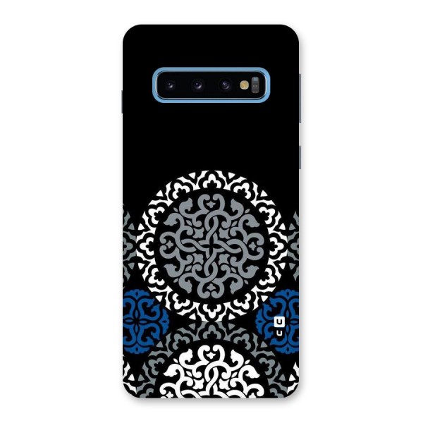 Mandala Circle Pattern Back Case for Galaxy S10