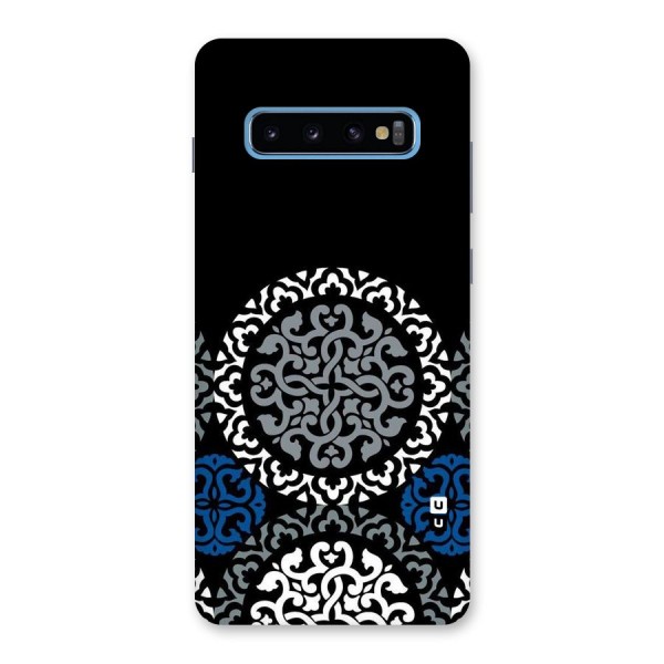 Mandala Circle Pattern Back Case for Galaxy S10 Plus