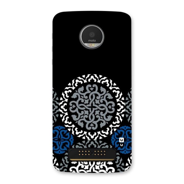 Mandala Circle Pattern Back Case for Moto Z Play