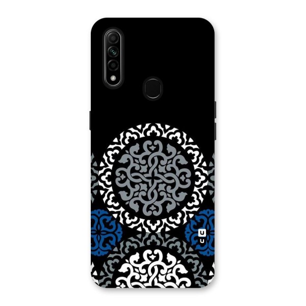 Mandala Circle Pattern Back Case for Oppo A31